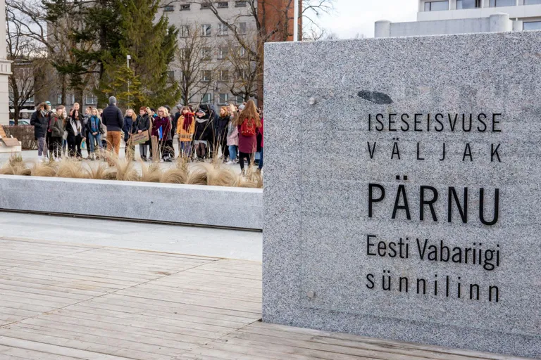 Pärnu Iseseisvuse väljak kandideerib Eesti maastikuarhitektide liidu aastapreemiale.