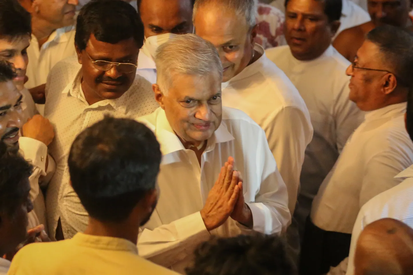 Sri Lanka uueks presidendiks valitud Ranil Wickremesinghe.