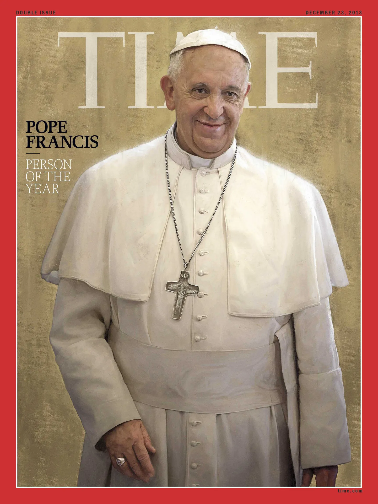 Time’i aasta inimeseks valitud paavst Franciscus.