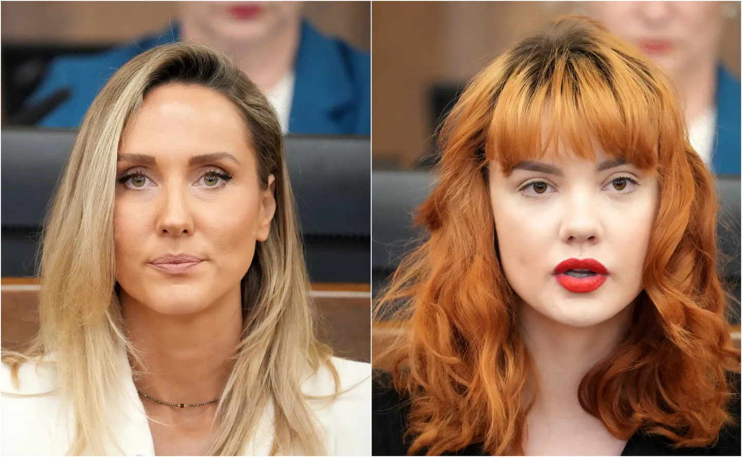 Maija Armaņeva un Selma Teodora Levrence.