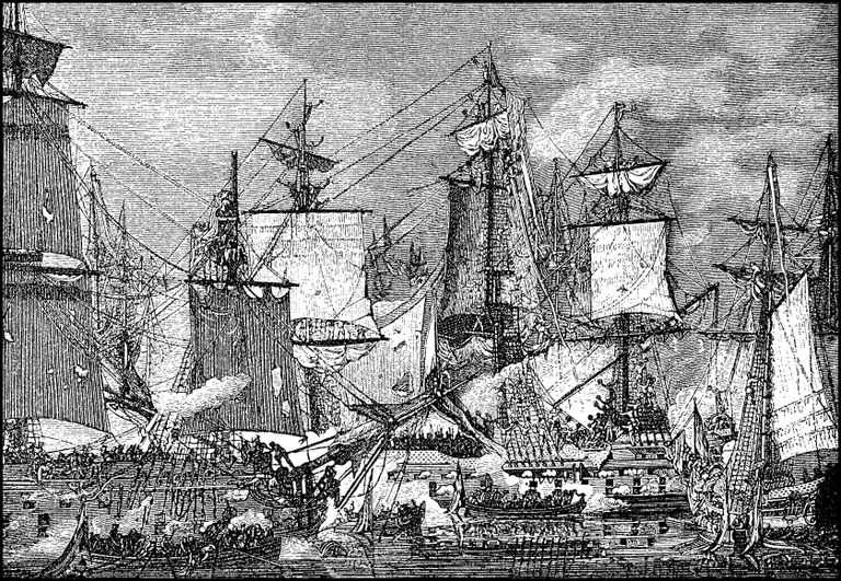 Морское сражение у острова Гогланда 22 июля 1713 года между Императорским флотом России и флотом Швеции.