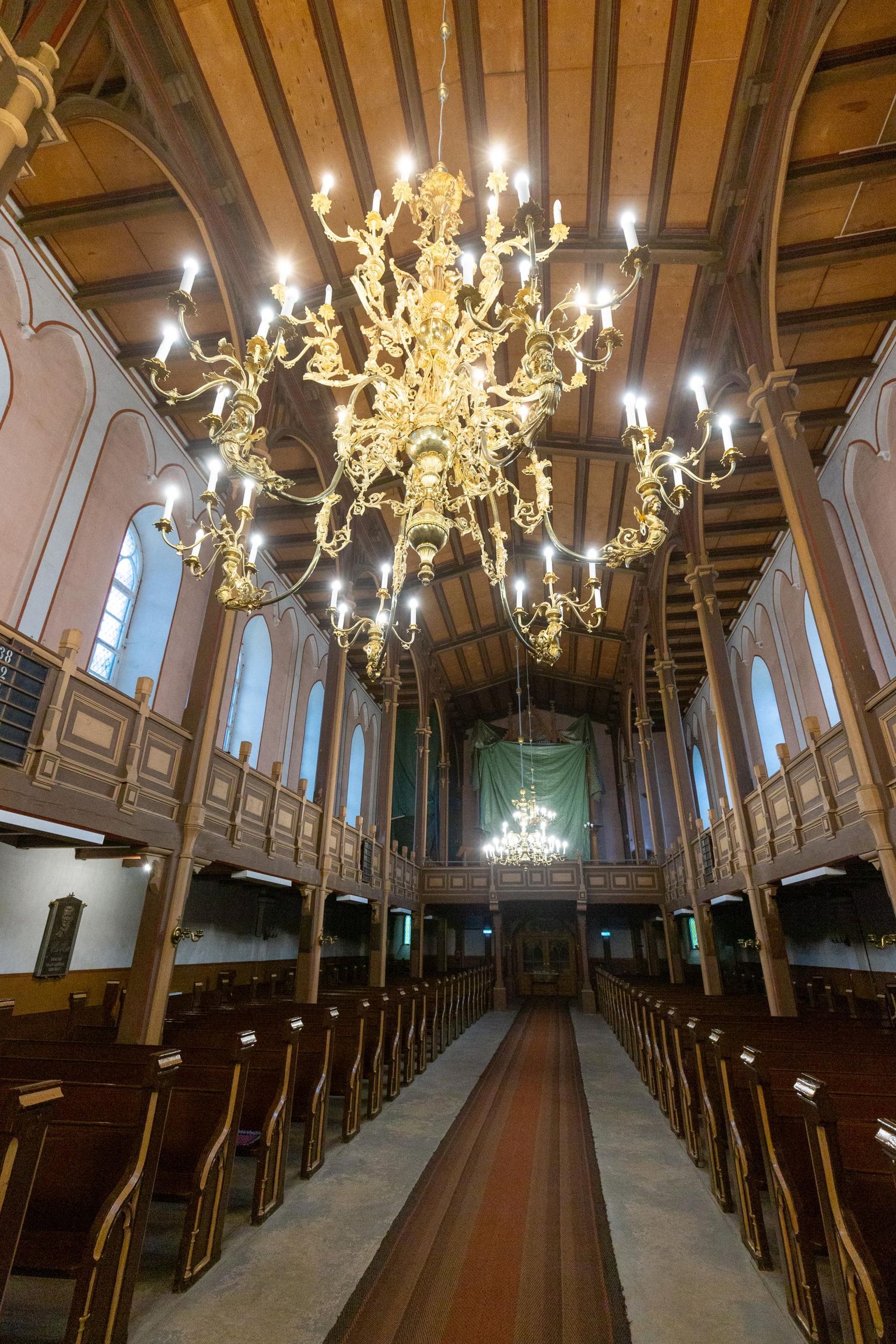 Pauluse kiriku 700-kohaline saal on jõulude paiku muusikute seas hinnatud paik.