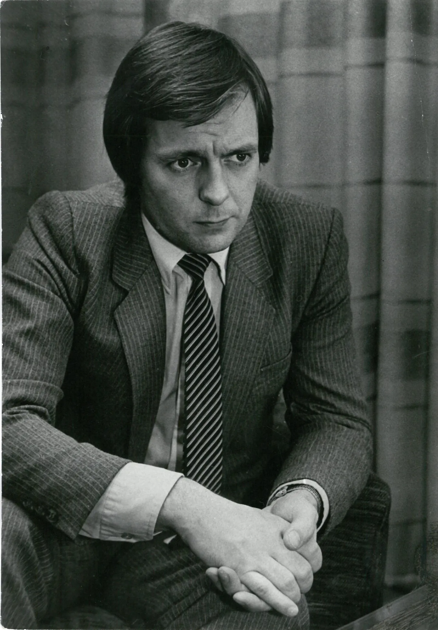 Peeter Lilje 1984. aastal oma kodus