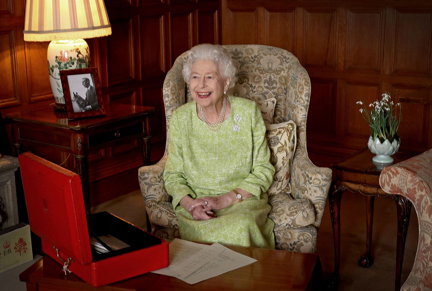 Suurbritannia kuninganna Elizabeth II, 2022. aastal.