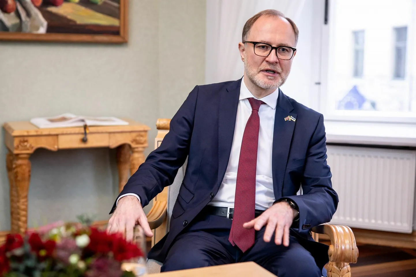 Läti kaitseministri Andris Sprūdsi sõnul on lõunanaabrid väga tänulikud Eesti politseinike eest, kes aitavad neil kaitsta piiri Valgevene migrandirünnakute eest.