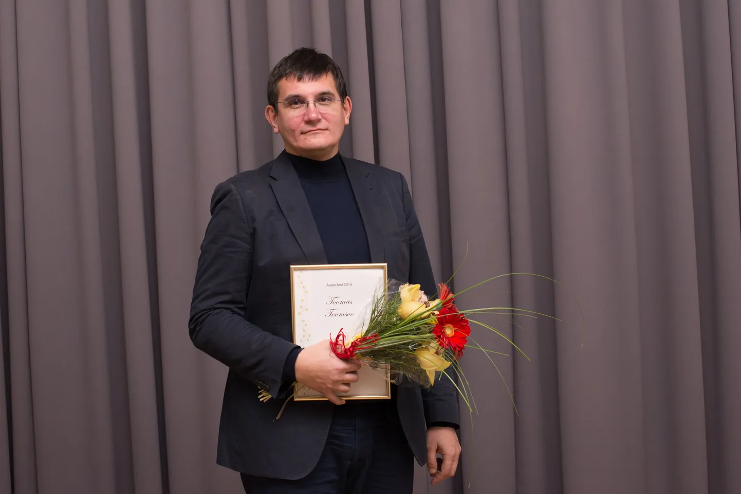 Aasta Arst 2014 tiitli pälvis neuroloogiakeskuse juhataja dr Toomas Toomsoo.
