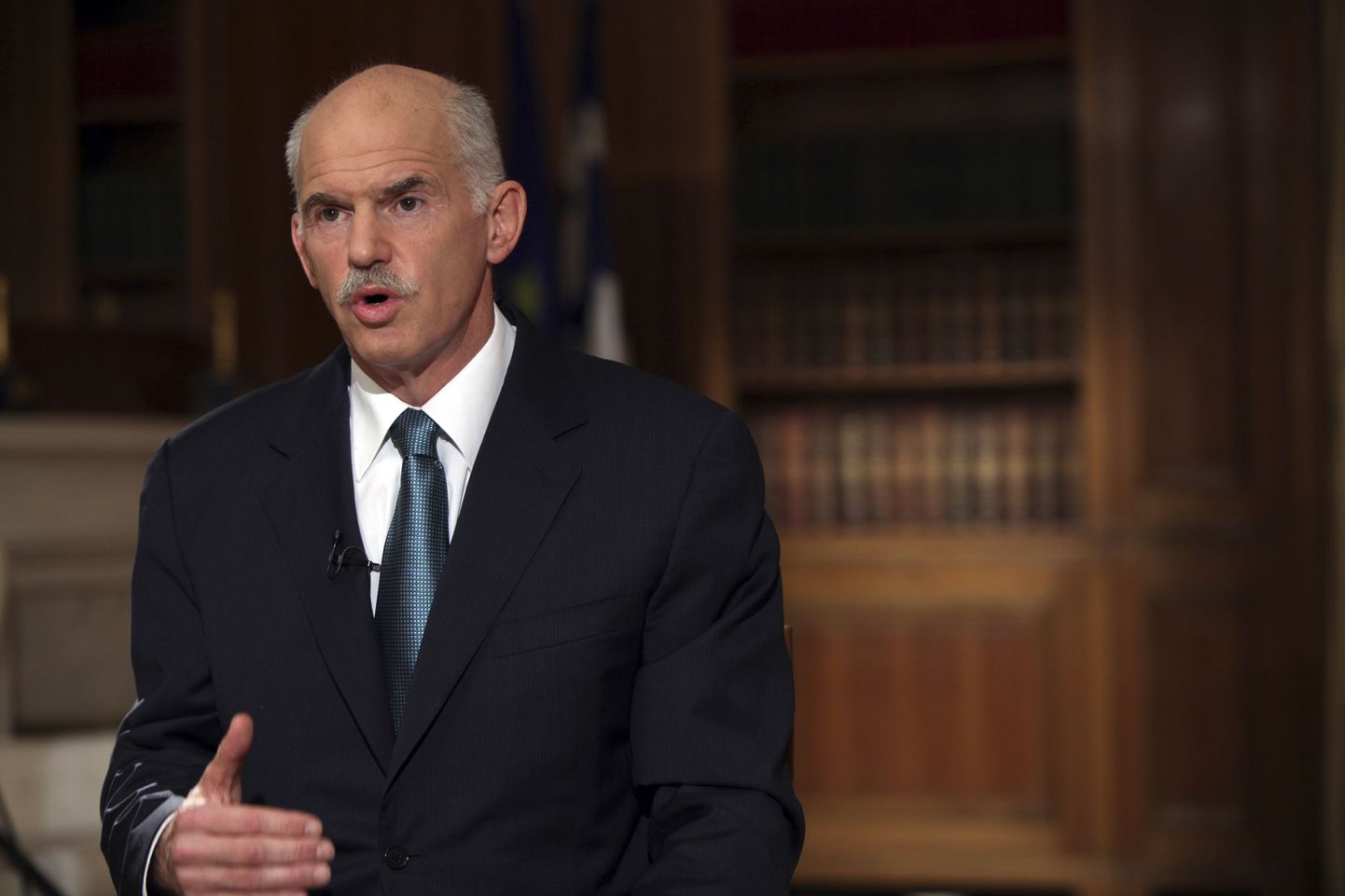 Papandreou teatas uue valitsuse moodustamisest eile telepöördumises.