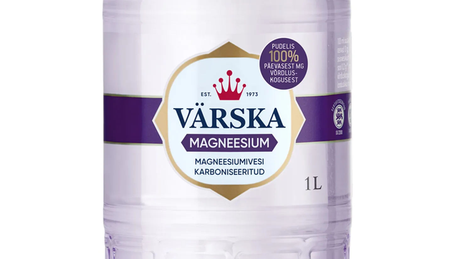 Magneesiumivesi Värska Magneesium.