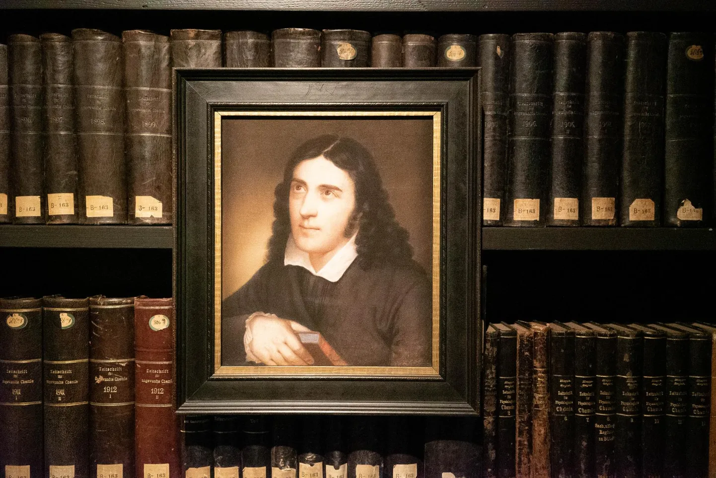 Daniel Caffé on maalinud Karl Morgensterni portree aastal 1798. Maal kuulub Tartu ülikooli raamatukogu maalikogusse ja on välja pandud ülikooli muuseumis.