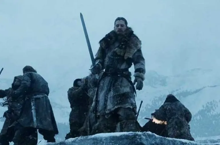Stseen «Troonide mängu» seitsmenda hooaja kuunedast osast. Esiplaanil Jon Snow (Kit Harington)