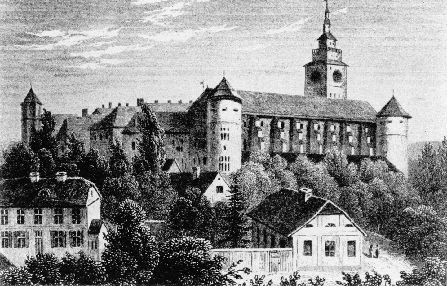 Кенигсбергский замок когда-то был одной из достопримечательностей Пруссии того времени. На территории замка когда-то располагалось древнепрусское поселение, которое дало начало городу Кенигсбергу. Замок был разрушен во время Второй мировой войны.