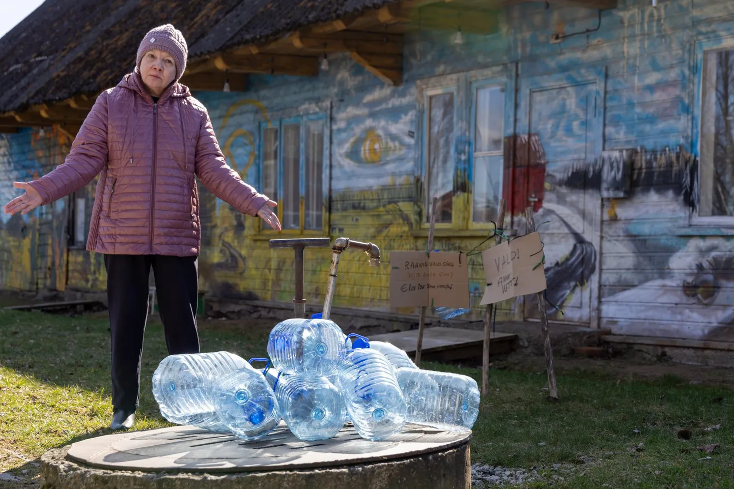 Agnes Pavlova pole viimastel nädalatel saanud kasutada valla kaevu, mille veest on ta aastaid sõltunud.