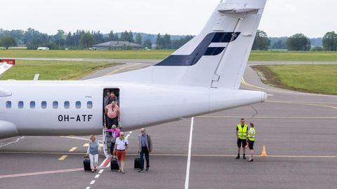 Lennujaam: Tartu-Helsingi liin on hästi vastu võetud
