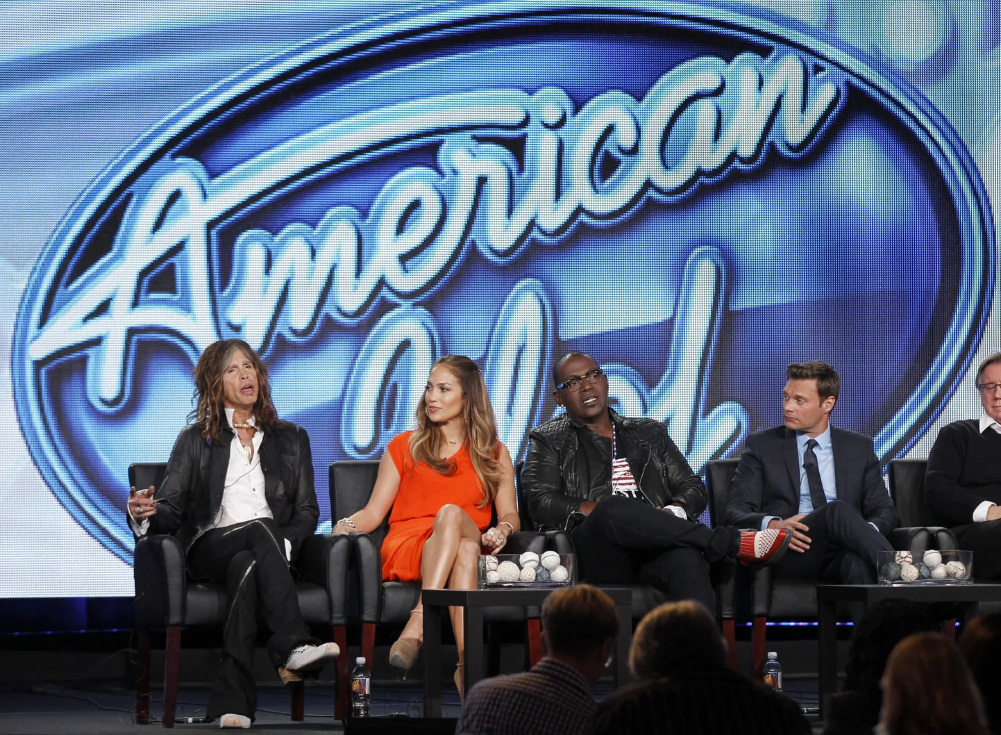 Steven Tyler, Jennifer Lopez, Randy Jackson ja Ryan Seacrest