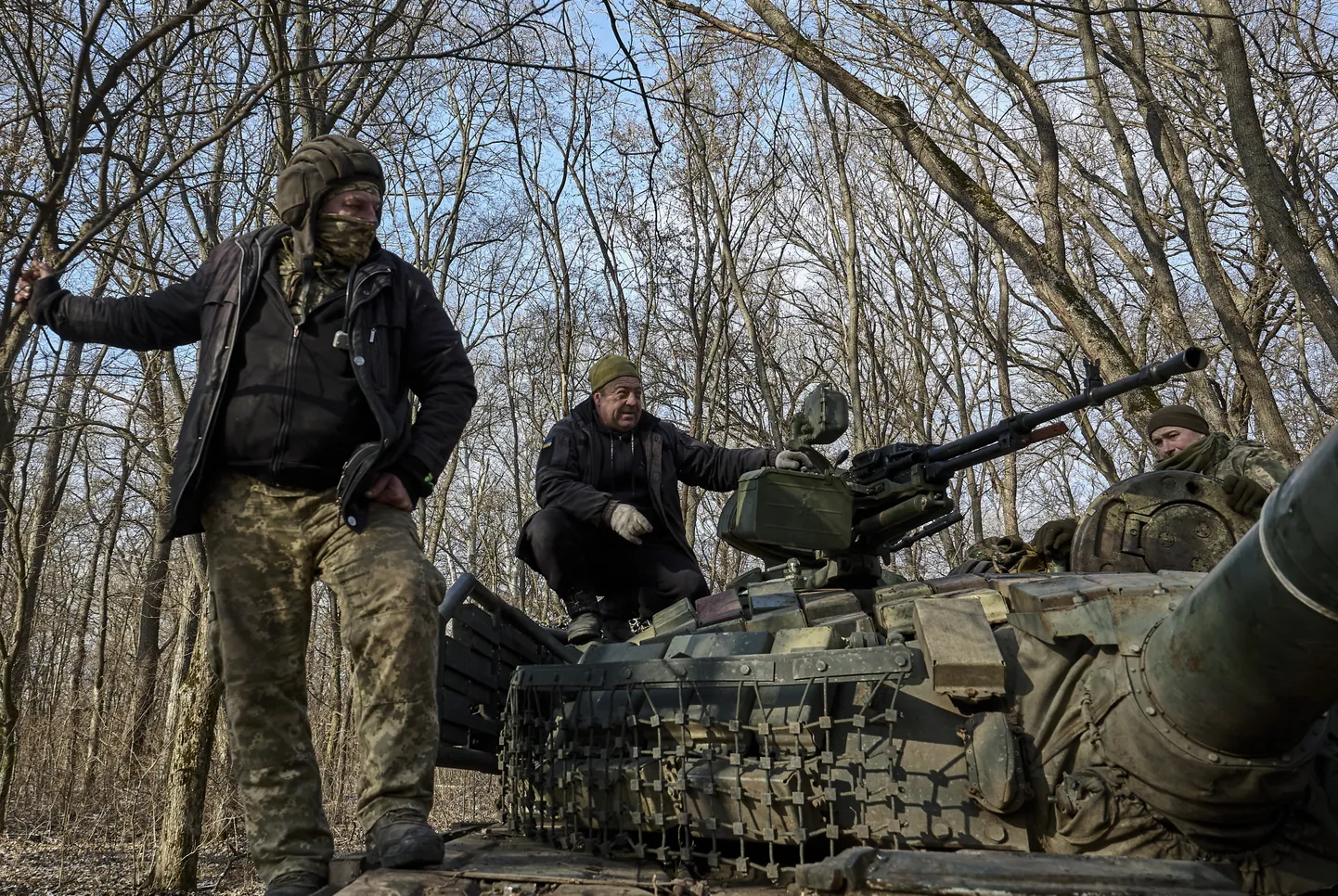Ukraina sõjaväelased Harkivi oblastis.