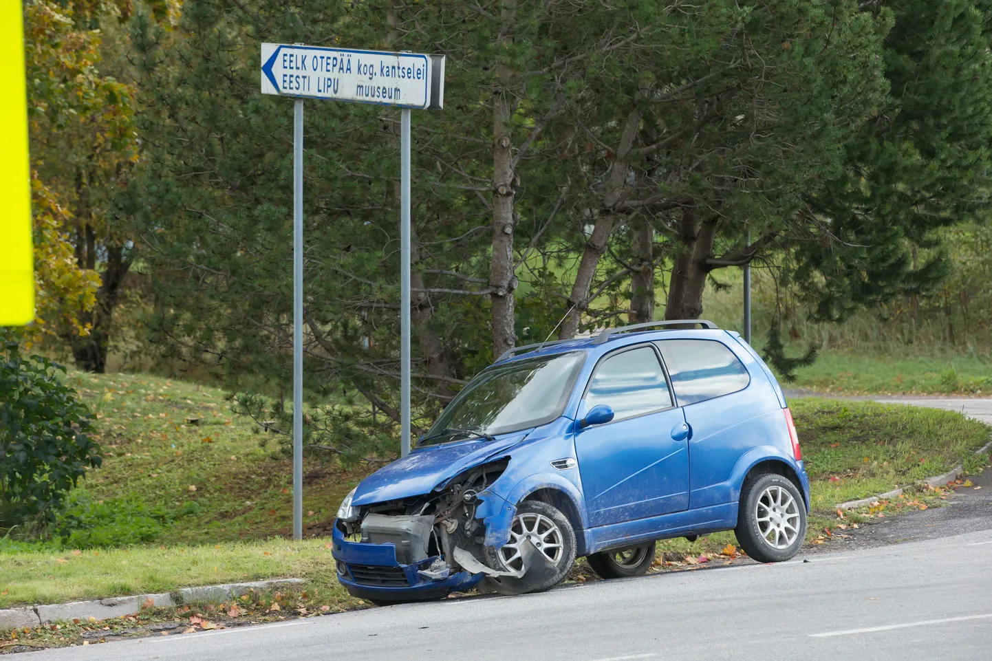 Otepääl juhtus täna keskpäeva paiku avarii. Inimesed kannatada ei saanud.