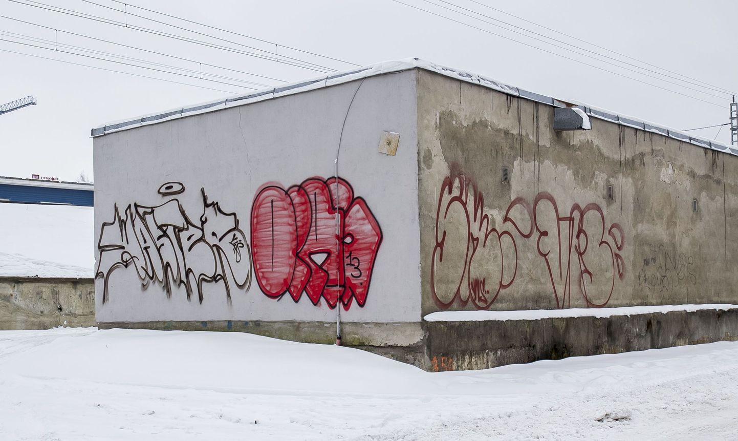 Grafiti Tallinnas.