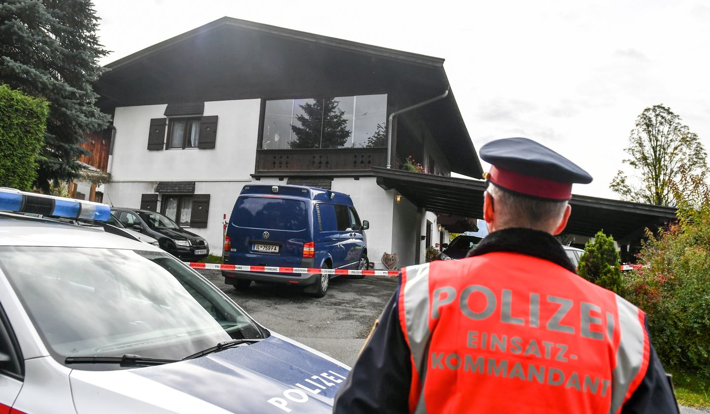 Maja Kitzbüheli kuurortlinnas, kus veretöö toimus.