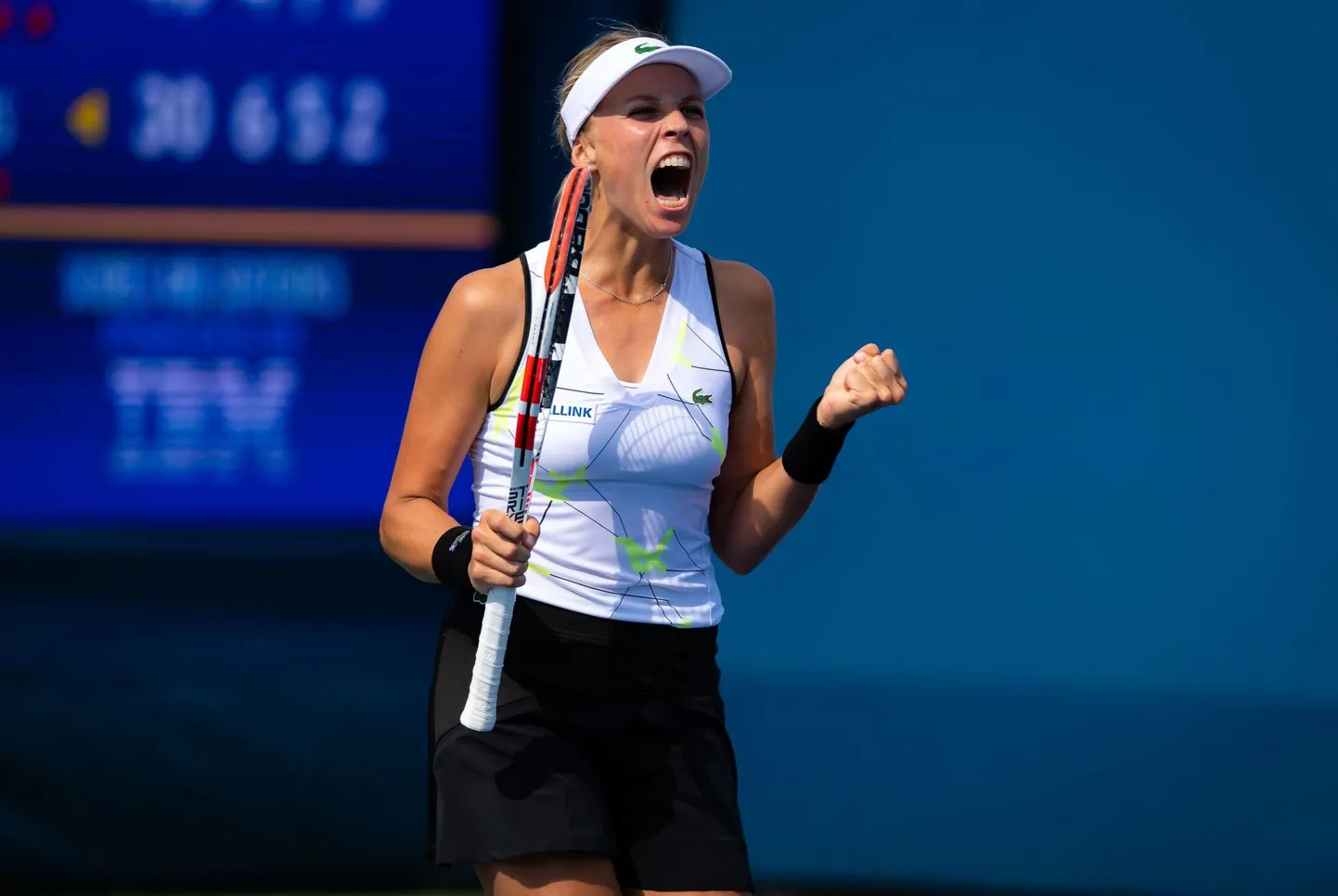 Anett Kontaveit võttis magusa võidu.