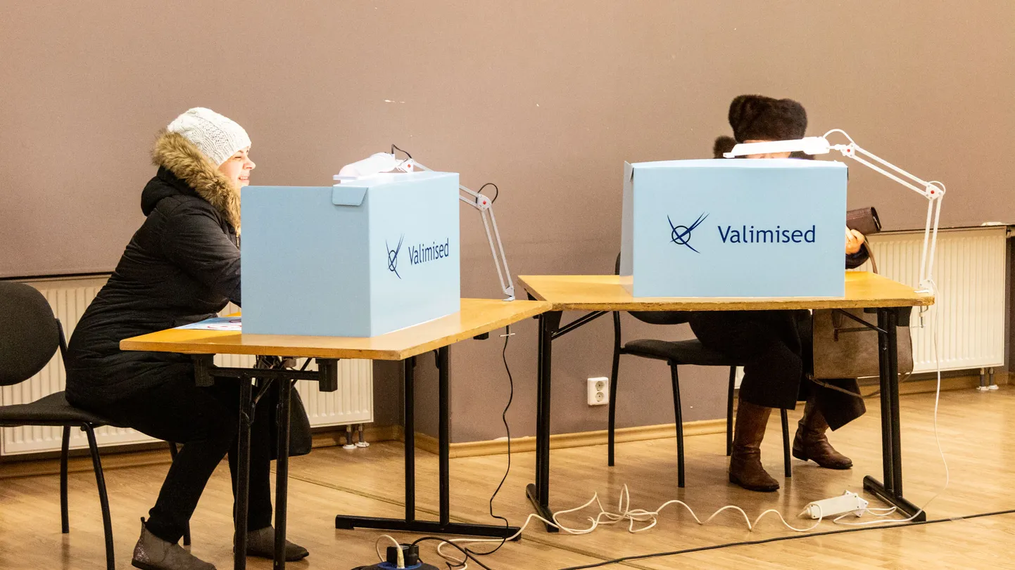 Riigikogu valimised Valga valimisjaoskondades