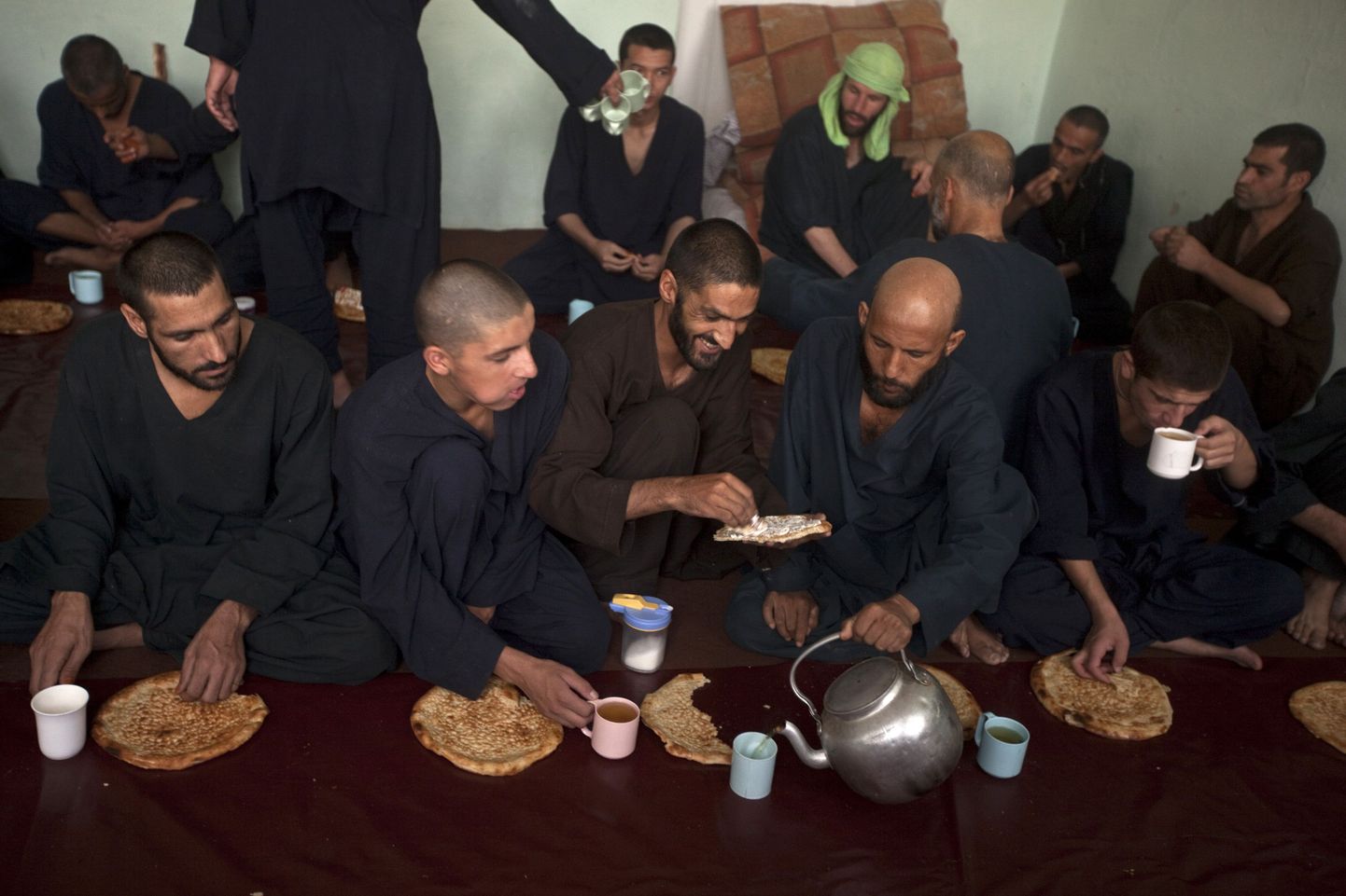 Afgaanidest narkosõltlased Kabulis Nejati rehabilitatsioonikeskuses.