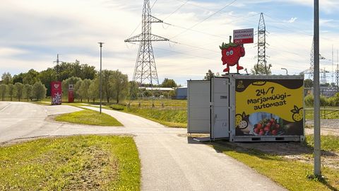 Järvamaale lisandus kaks marjaautomaati