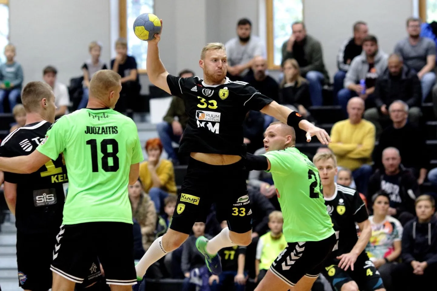 Kaspar Leesi kümnest väravast jäi korduskohtumises leedukate vastu väheks ning HC Tallinna euroteekond lõppes.