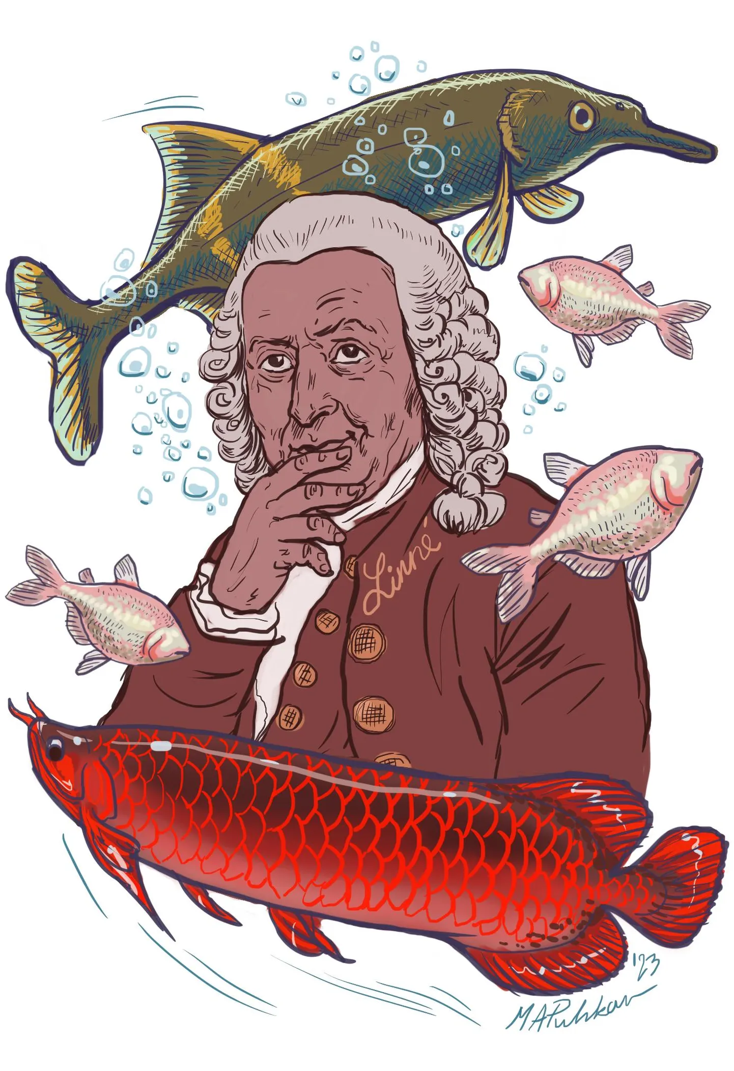 Mark Antonius Puhkani illustratsioon FOTO: Puhkan