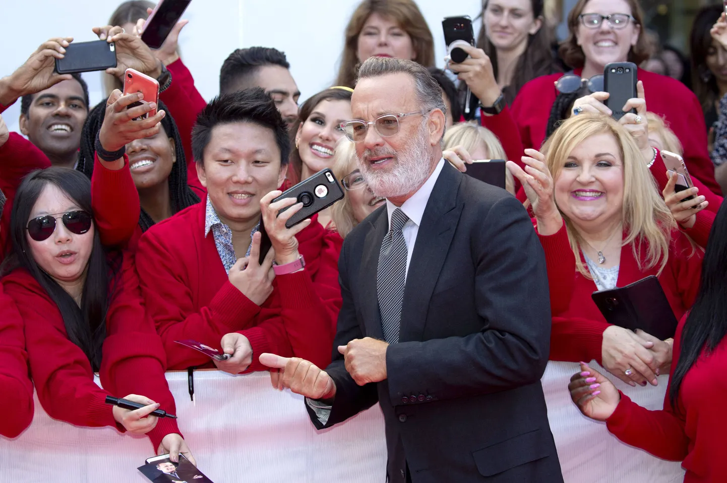 Tom Hanks «Tõeline sõber» esilinastusel