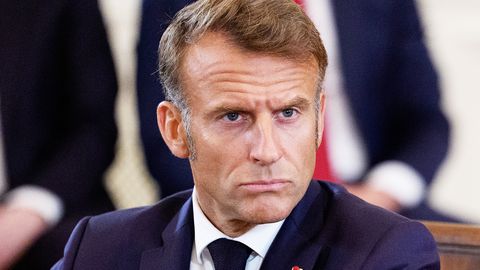 Makrons salīdzina Krievijas diktatoru Putinu ar milzi cilvēkēdāju