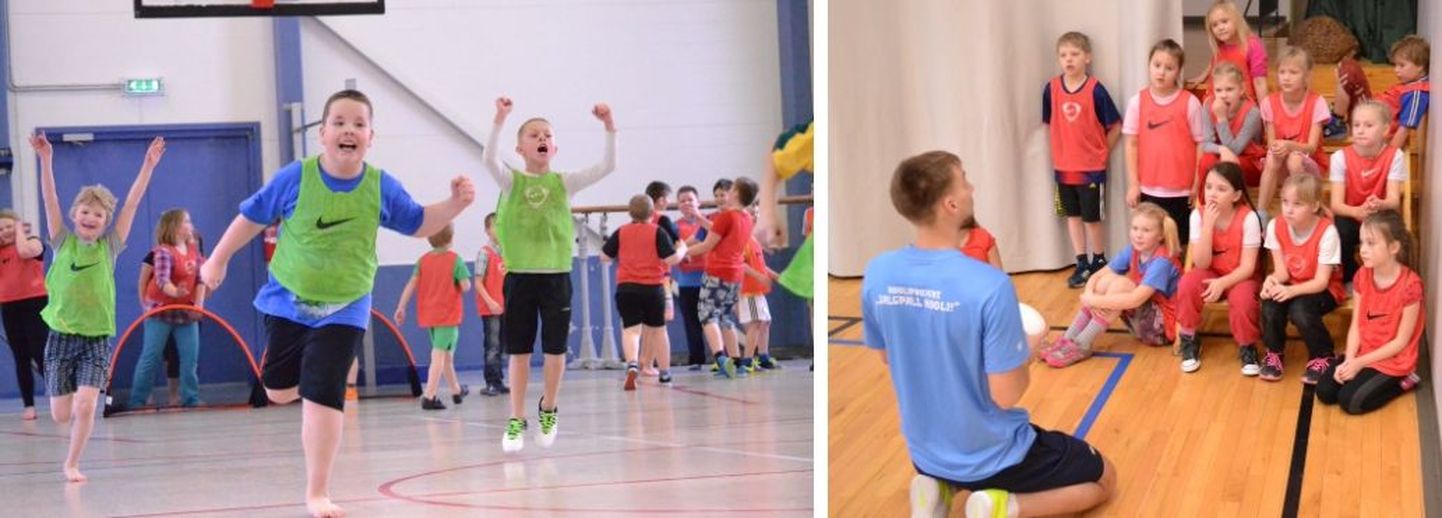 Eesti jalgpalliliidu projekti „Jalgpall kooli!“ raames käisid treenerid Rauno Tutk ja Eneli Vals Pärnumaal Lindi lastead-algkoolis ja Jõõpre koolis.
