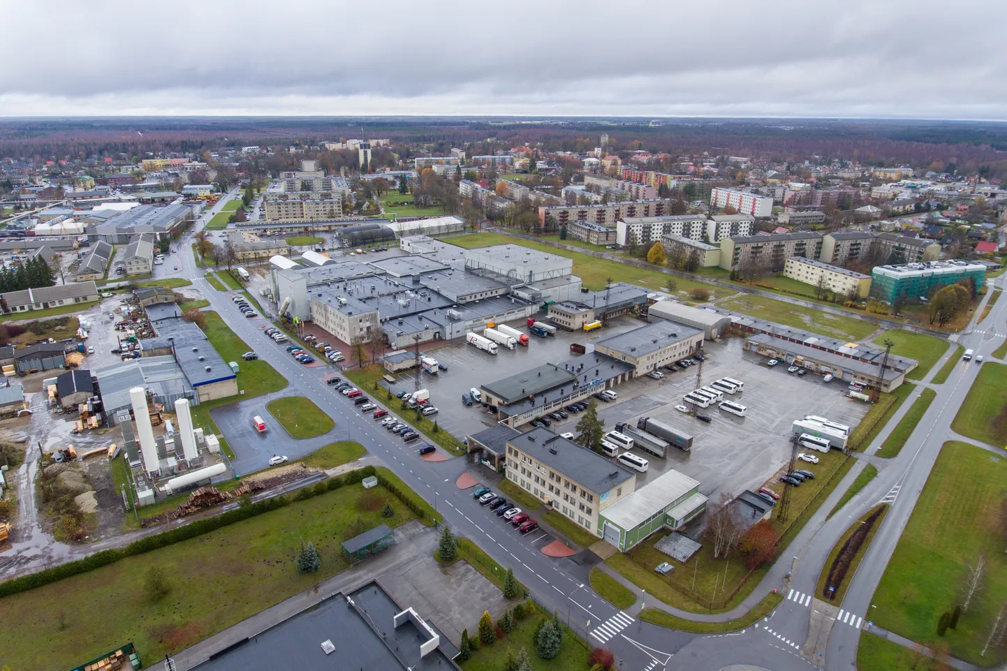Eesti Pagari tootmishooned Paides.