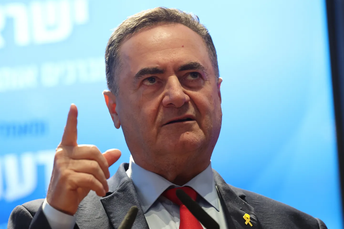 Iisraeli kaitseminister Israel Katz.