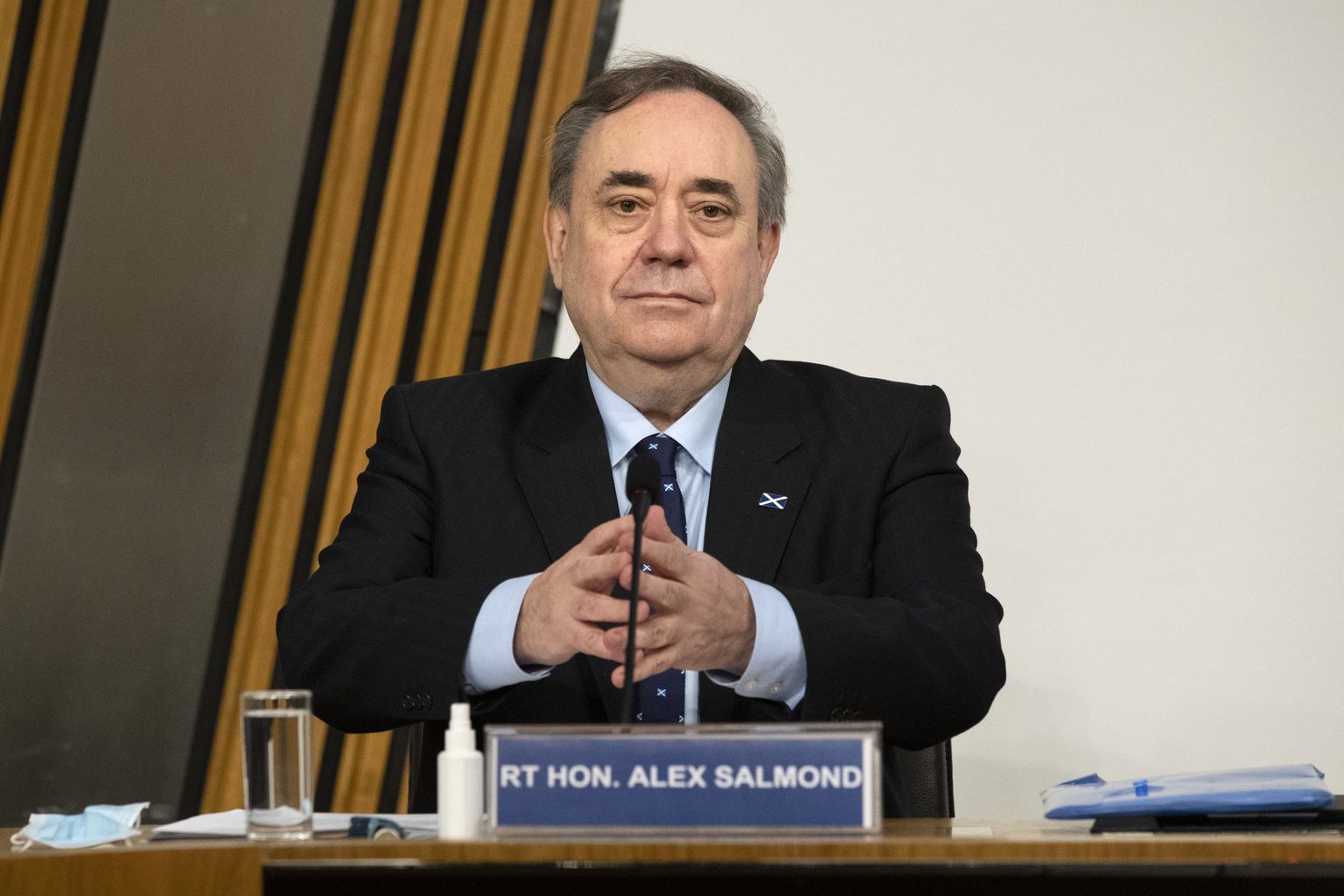 Endine Šotimaa esimene minister Alex Salmond.