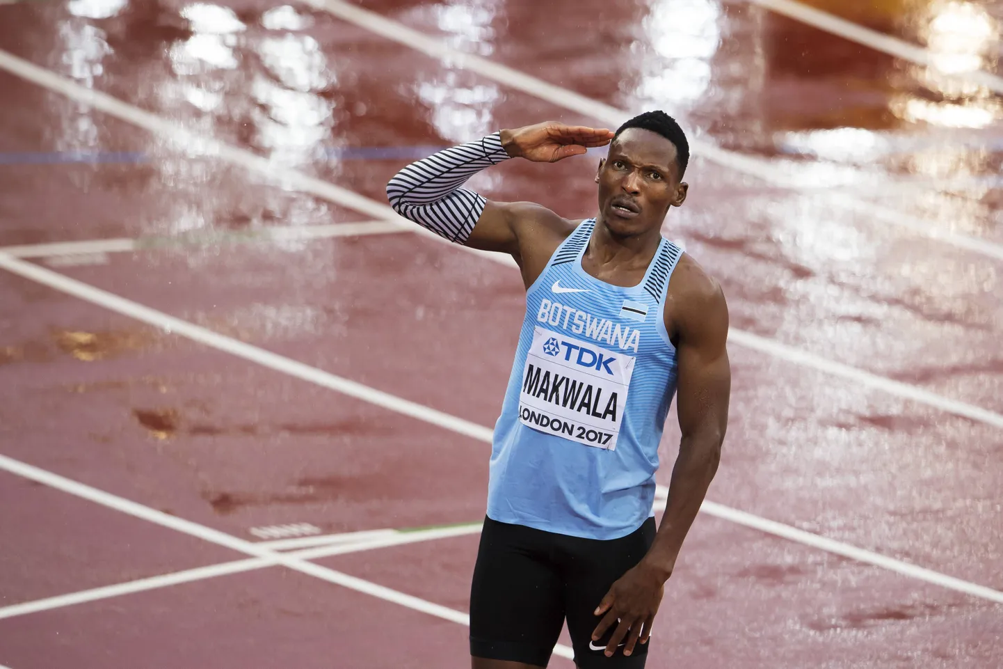 Isaac Makwala annab publikule au
