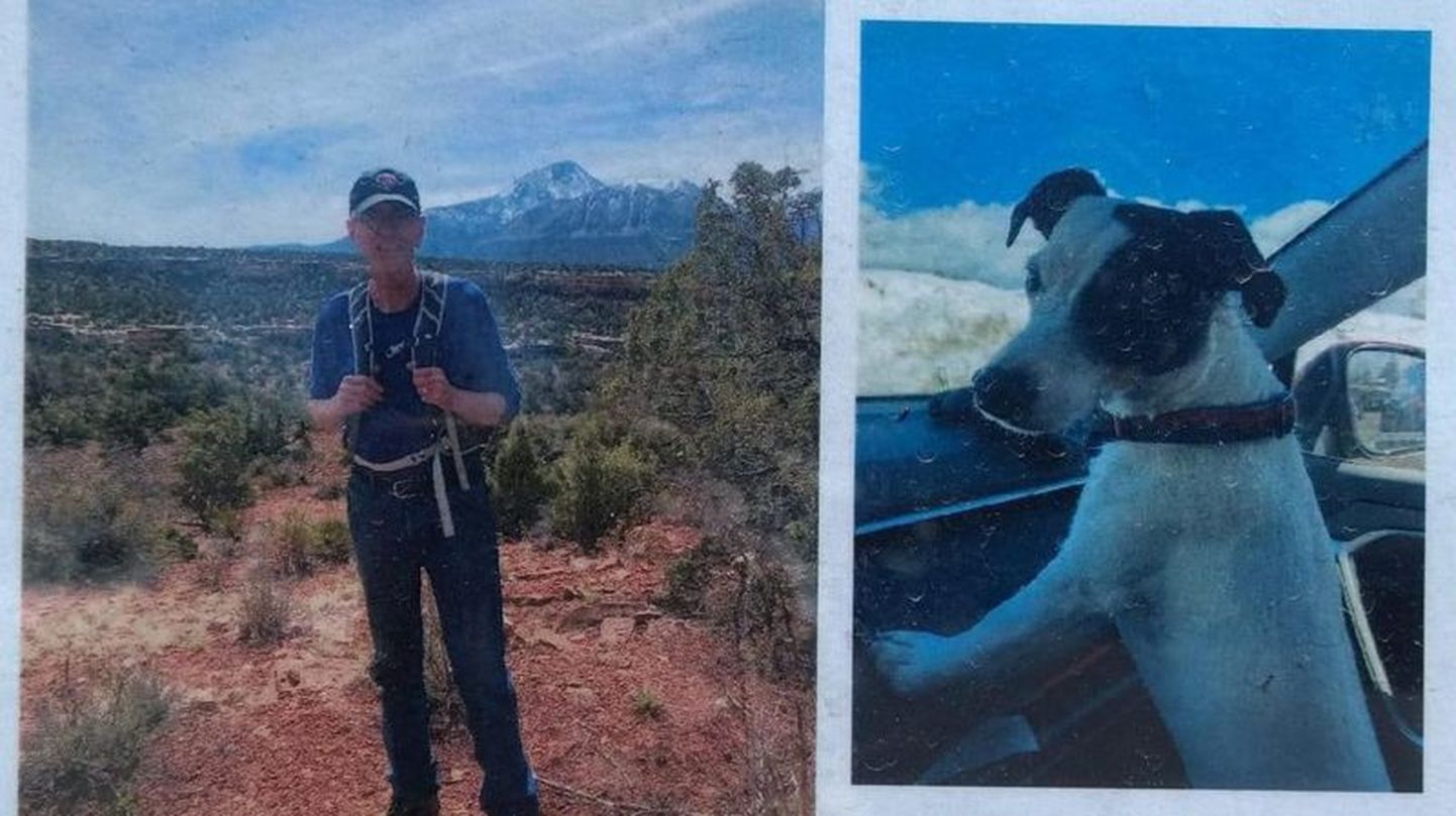 Это объявление о пропавшем Риче Муре и его собаке было опубликовано в фейсбуке в группе Colorado Missing Person Organization
