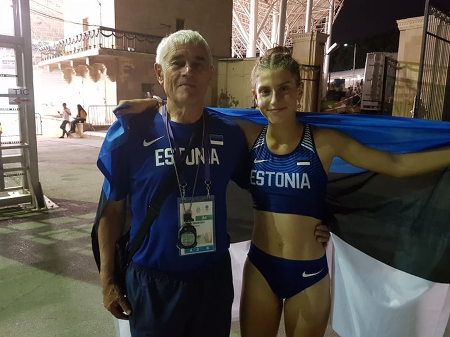Екатерина Миротворцева и ее тренер Евгений Терентьев после успешного соревнования в Баку довольны: главная цель нынешнего сезона успешно достигнута.