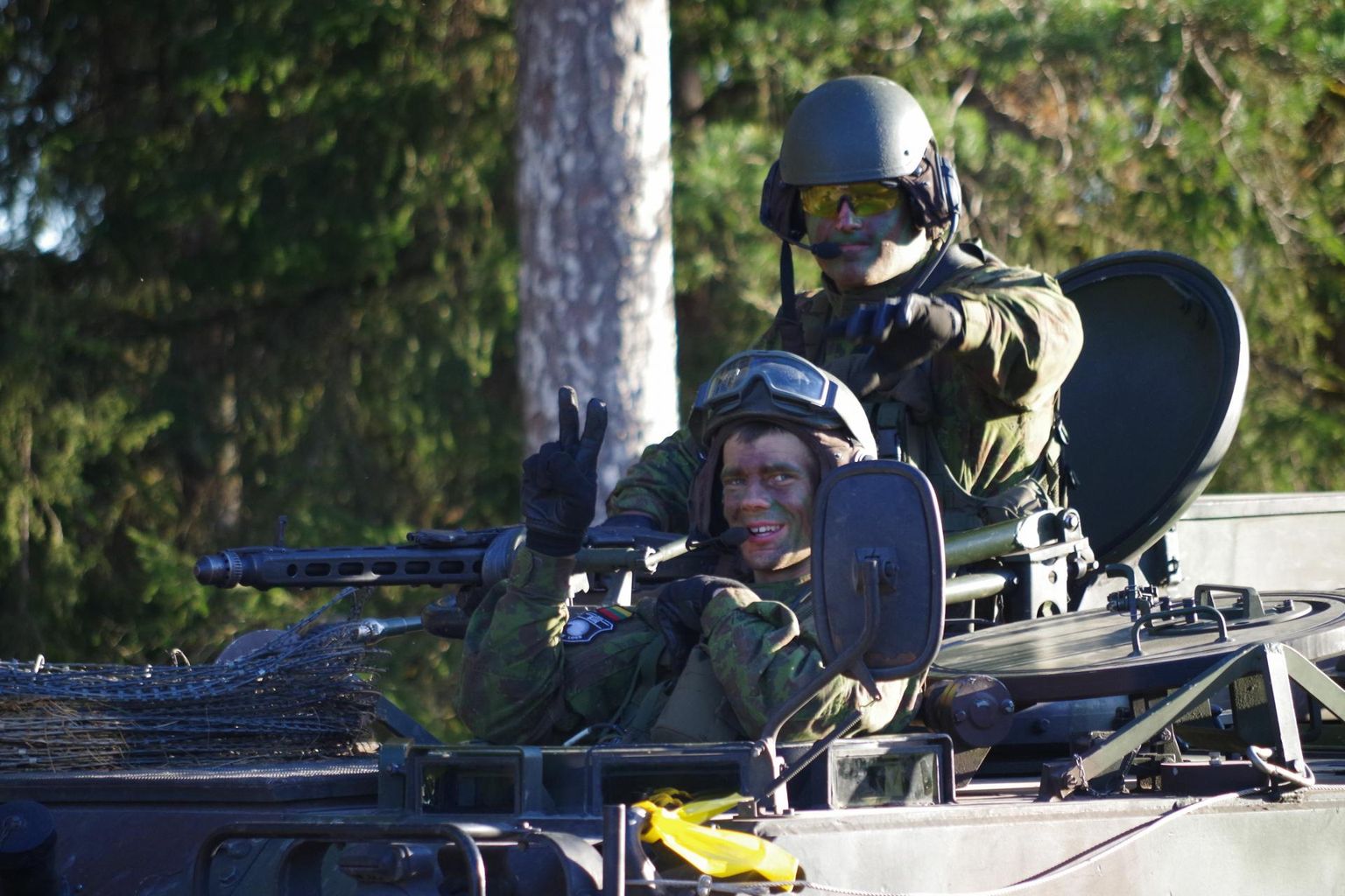 Leedu kaitseväelased õppusel Siil.