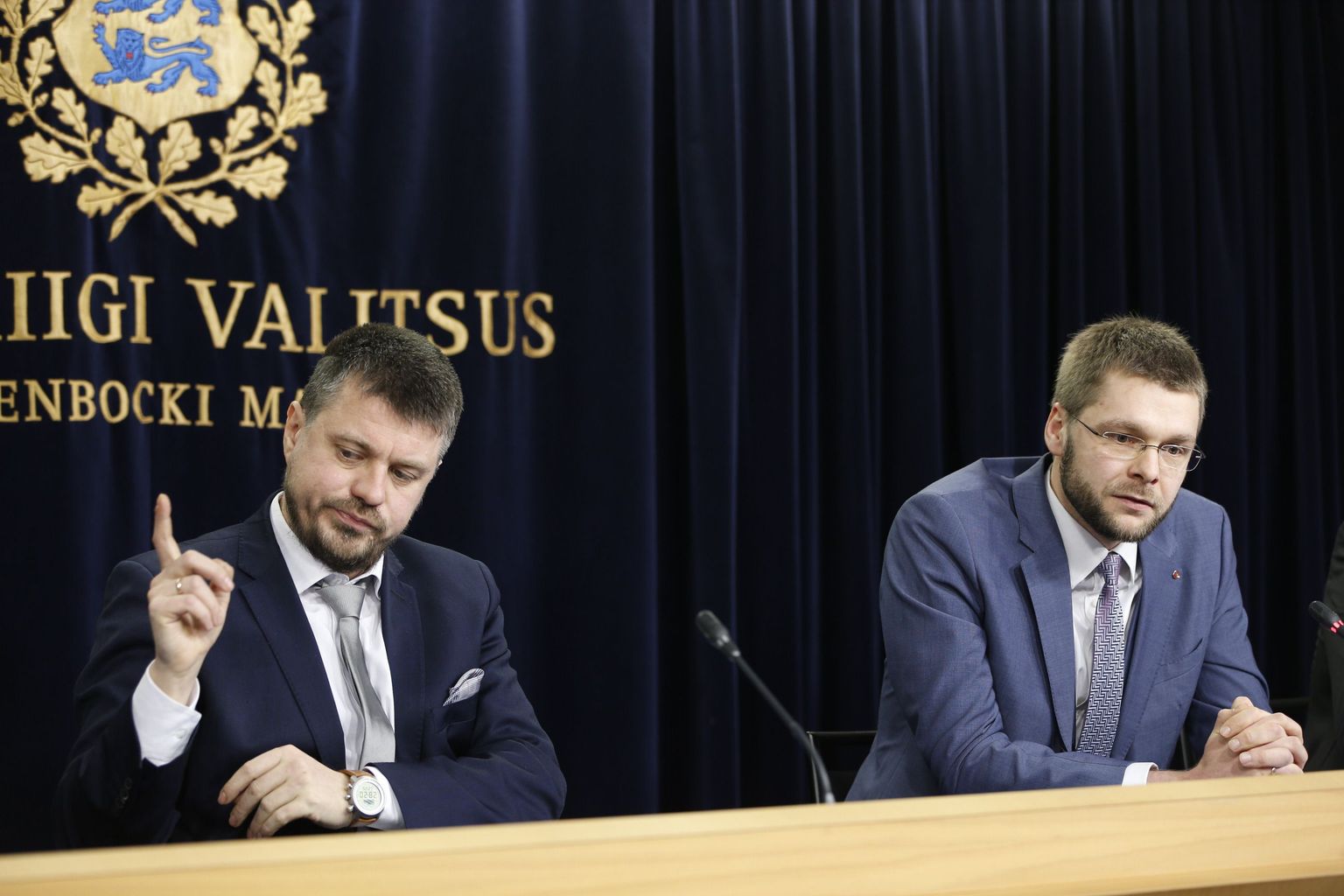 Urmas Reinsalu ja Jevgeni Ossinovski.