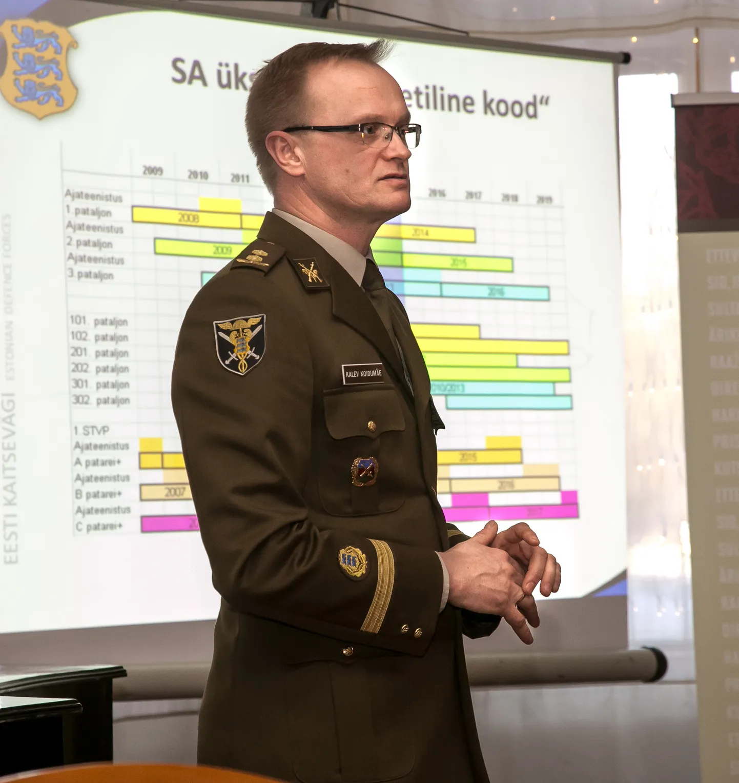 Eesti kaitse- ja kosmosetööstuse liidu juht Kalev Koidumäe.