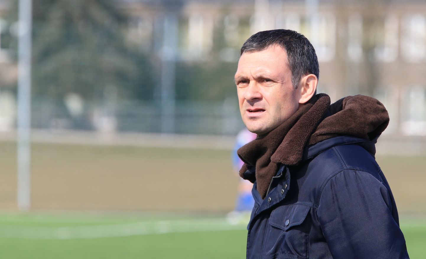 FCI Levadia peatreener Aleksandar Rogic.
