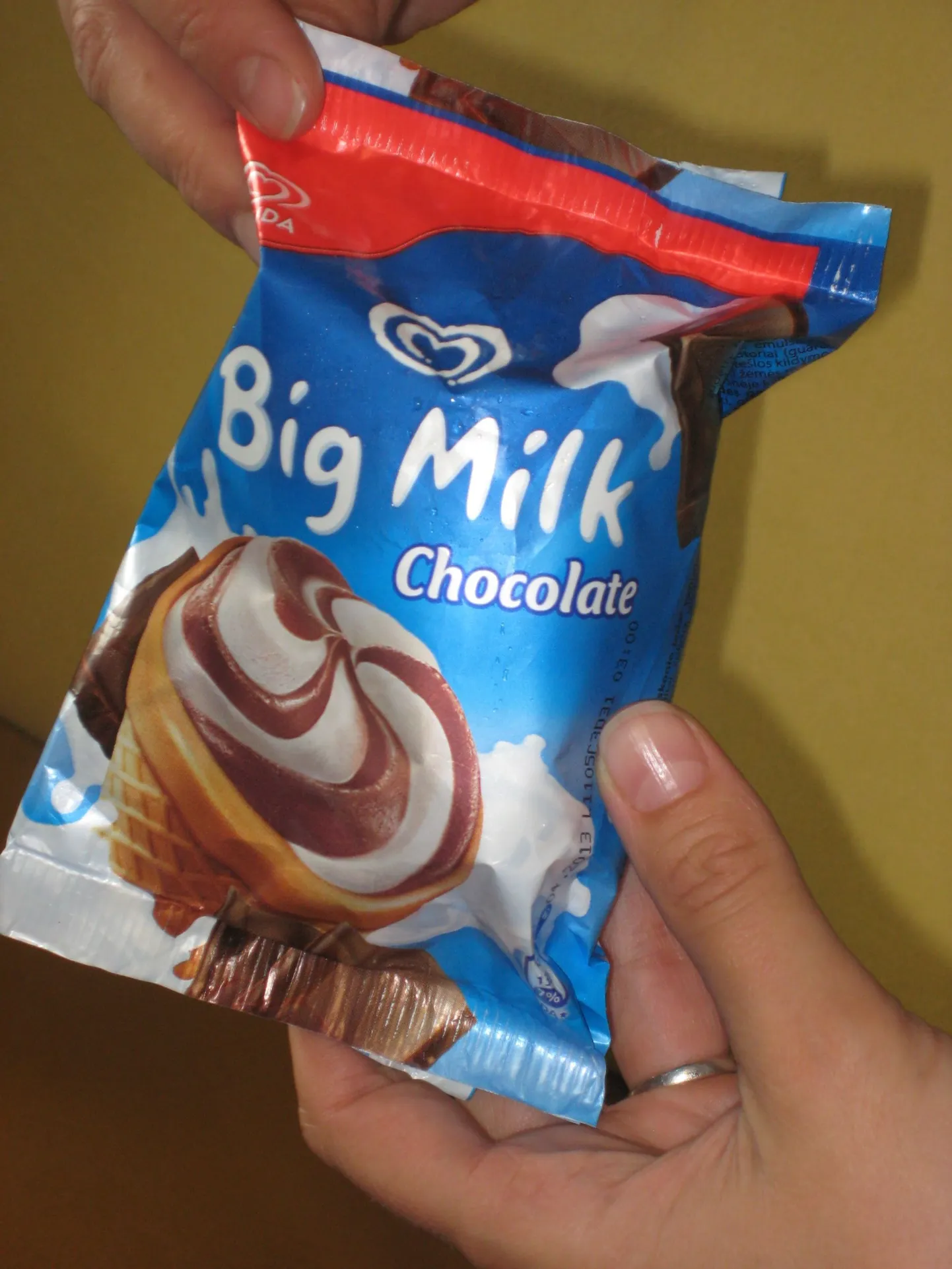 Big Milk vahvlitops.