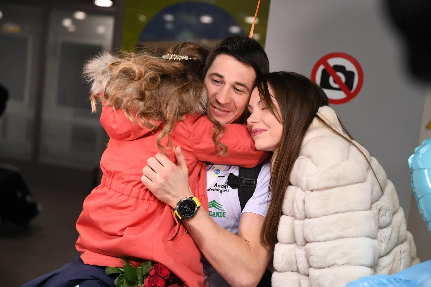 Andrejs Rastorgujevs ar ģimeni
