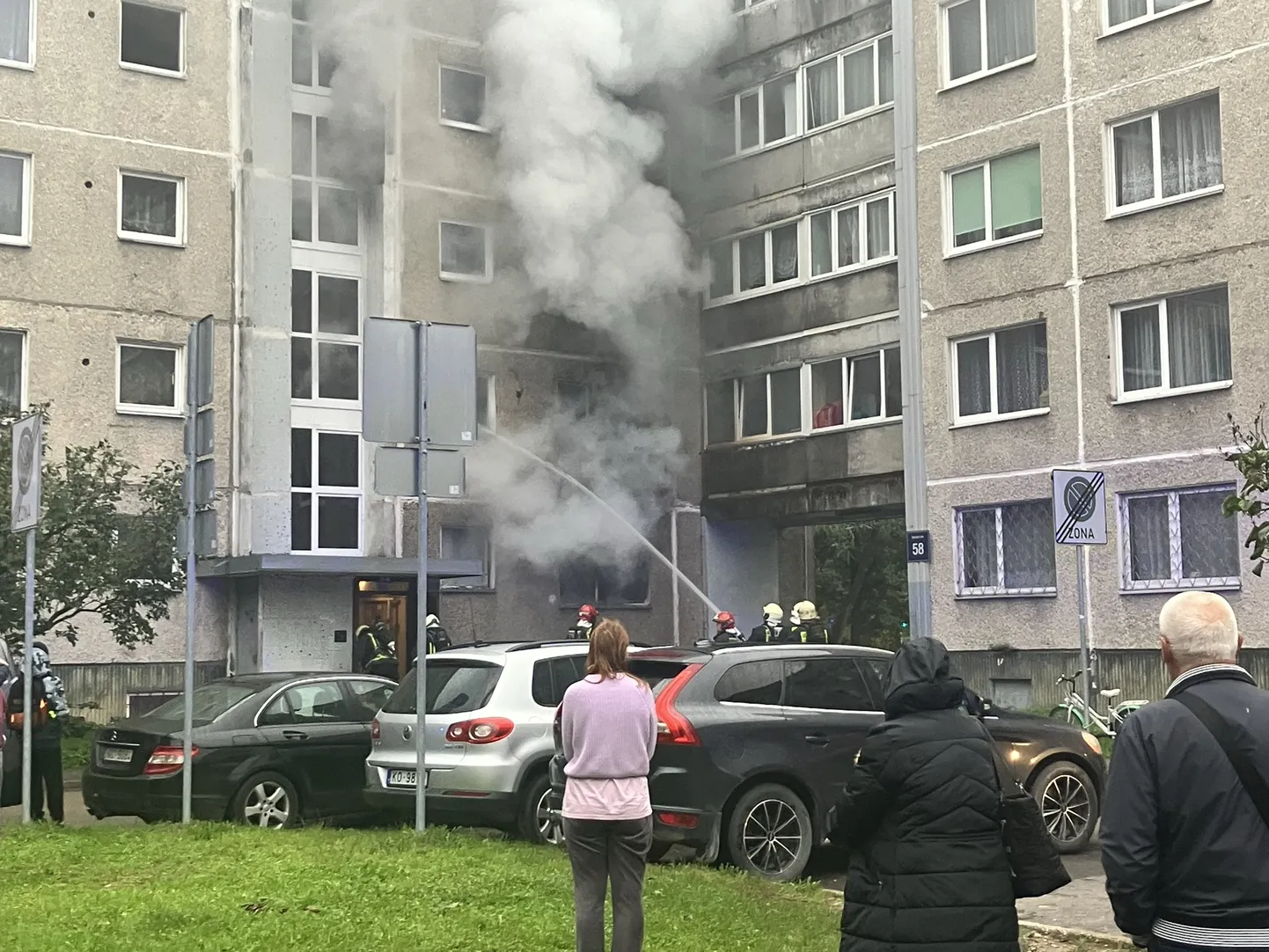 Пожар, улица Илукстес