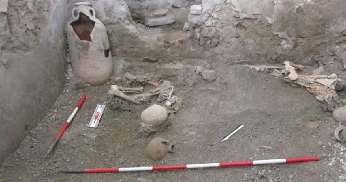Urmele unui alt eveniment tragic au fost descoperite în ruinele Pompeii