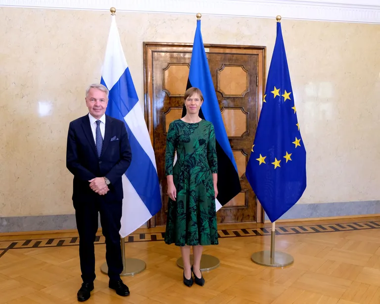 Kaljulaid arutas Haavistoga Valgevenest lähtuvat hübriidohtu