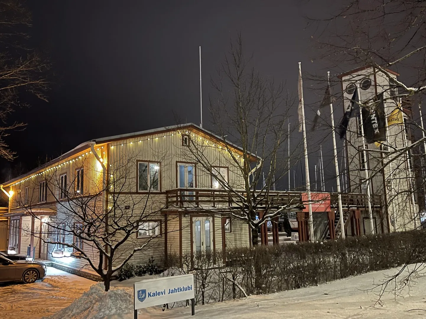 Sai valmis 1949. aastal: jahtklubi Pirita jõe suudmes oli üks Stalini aja modernistlikumaid hooneid. FOTOD: Britt Rosen