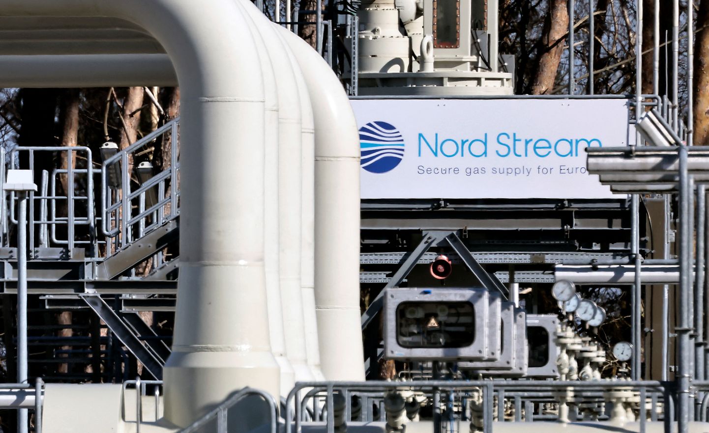 Gāzes cauruļvads "Nord Stream".
