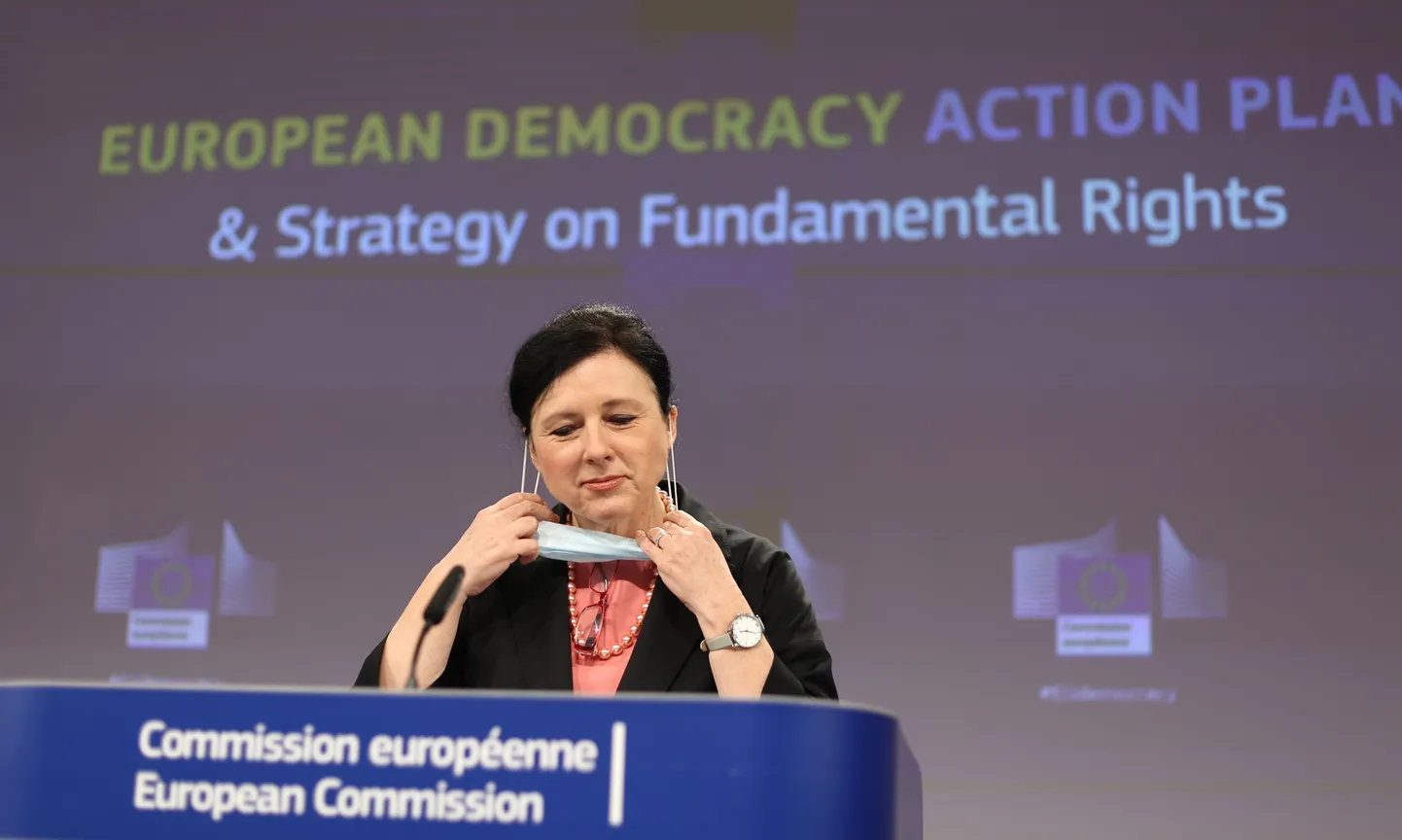 Euroopa Komisjoni asepresident Věra Jourová.