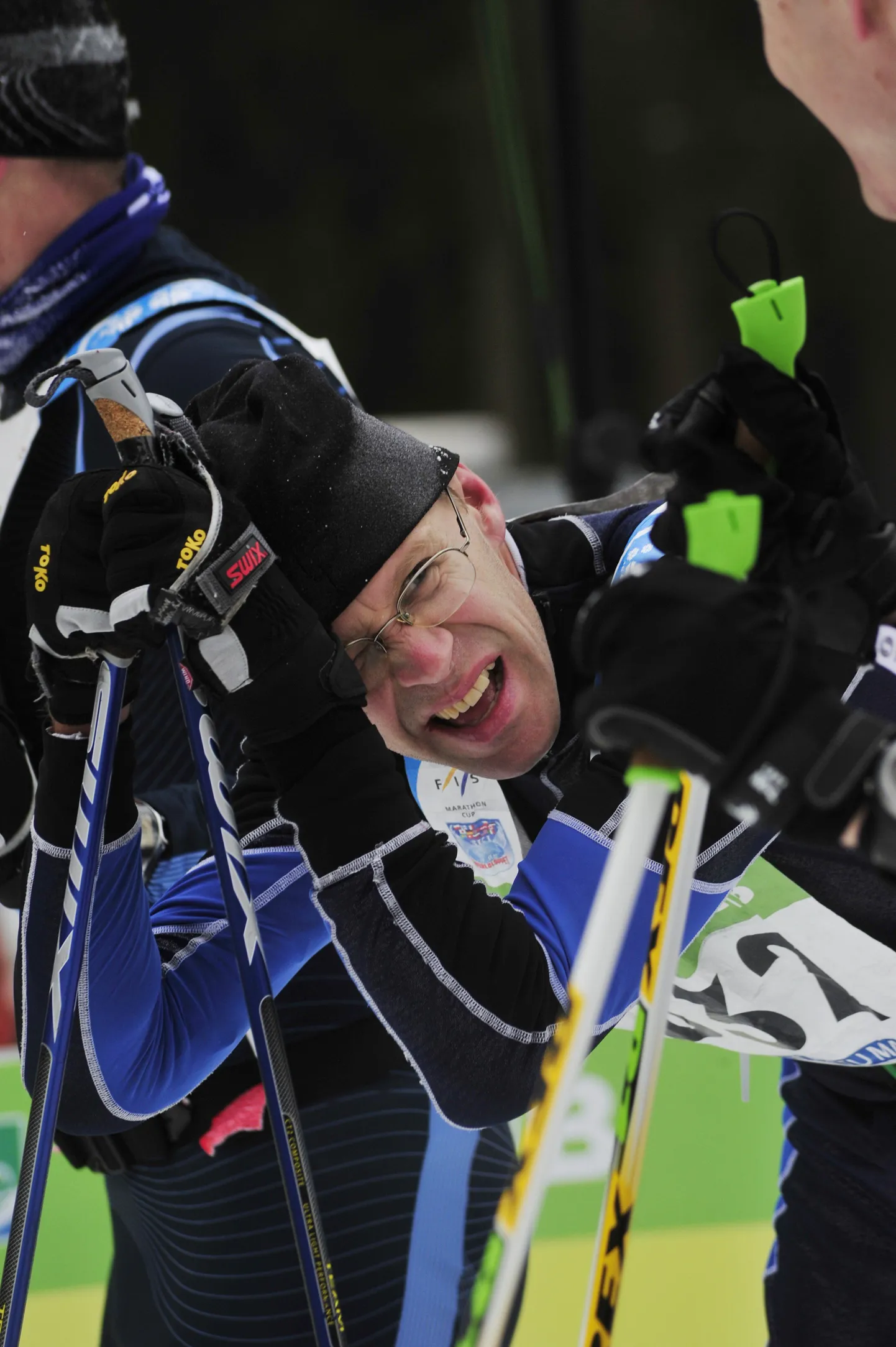 Priit Pullerits pärast Tartu maratoni.